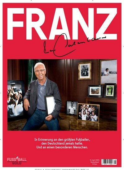 Titelbild der Ausgabe 1/2024 von FRANZ - Das Magazin. Diese Zeitschrift und viele weitere Sportmagazine als Abo oder epaper bei United Kiosk online kaufen.