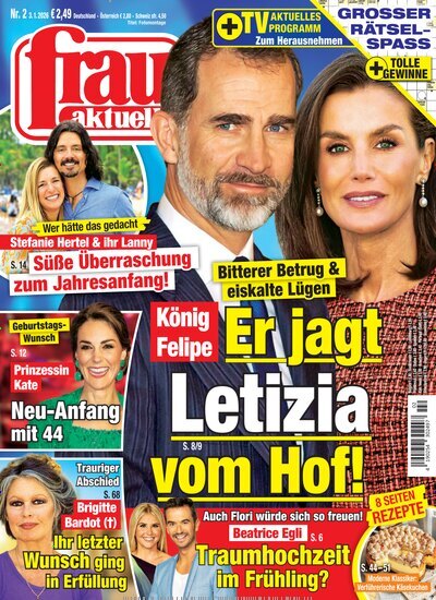 Titelbild der Ausgabe 2/2026 von frau aktuell. Diese Zeitschrift und viele weitere Frauenzeitschriften als Abo oder epaper bei United Kiosk online kaufen.