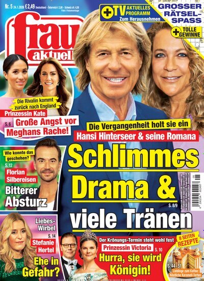 Titelbild der Ausgabe 5/2026 von frau aktuell. Diese Zeitschrift und viele weitere Frauenzeitschriften als Abo oder epaper bei United Kiosk online kaufen.