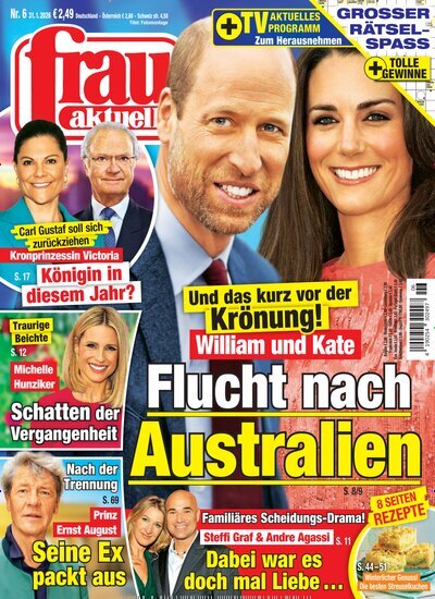 Titelbild der Ausgabe 6/2026 von frau aktuell. Diese Zeitschrift und viele weitere Frauenzeitschriften als Abo oder epaper bei United Kiosk online kaufen.