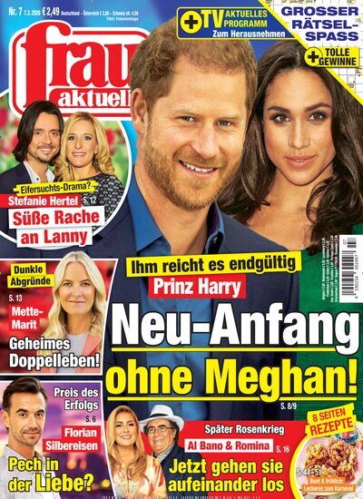 Titelbild der Ausgabe 7/2026 von frau aktuell. Diese Zeitschrift und viele weitere Frauenzeitschriften als Abo oder epaper bei United Kiosk online kaufen.