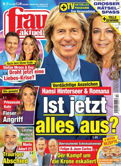 Titelbild der Ausgabe 17/2026 von frau aktuell. Diese Zeitschrift und viele weitere Frauenzeitschriften als Abo oder epaper bei United Kiosk online kaufen.