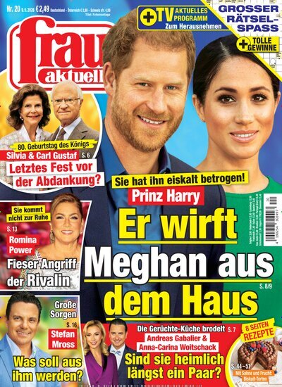 Titelbild der Ausgabe 20/2026 von frau aktuell. Diese Zeitschrift und viele weitere Frauenzeitschriften als Abo oder epaper bei United Kiosk online kaufen.