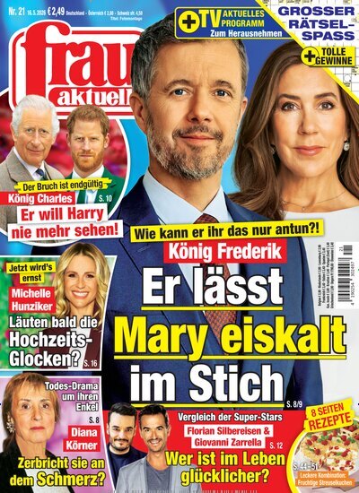 Titelbild der Ausgabe 21/2026 von frau aktuell. Diese Zeitschrift und viele weitere Frauenzeitschriften als Abo oder epaper bei United Kiosk online kaufen.