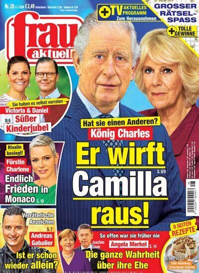 Titelbild der Ausgabe 28/2026 von frau aktuell. Diese Zeitschrift und viele weitere Frauenzeitschriften als Abo oder epaper bei United Kiosk online kaufen.