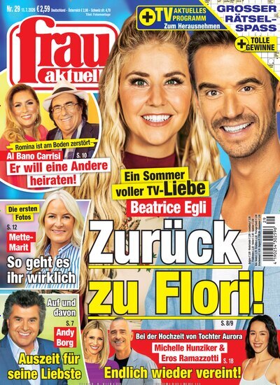 Titelbild der Ausgabe 29/2026 von frau aktuell. Diese Zeitschrift und viele weitere Frauenzeitschriften als Abo oder epaper bei United Kiosk online kaufen.
