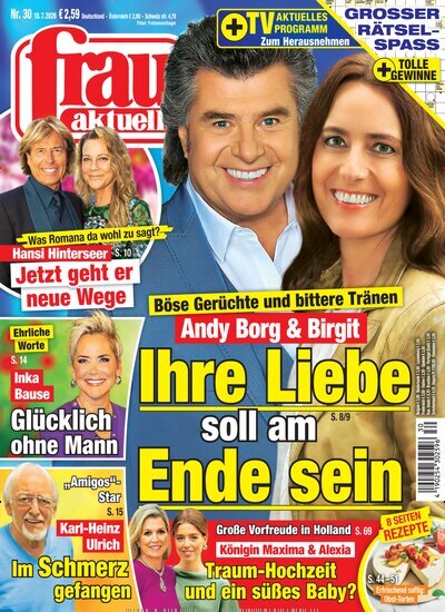 Titelbild der Ausgabe 30/2026 von frau aktuell. Diese Zeitschrift und viele weitere Frauenzeitschriften als Abo oder epaper bei United Kiosk online kaufen.