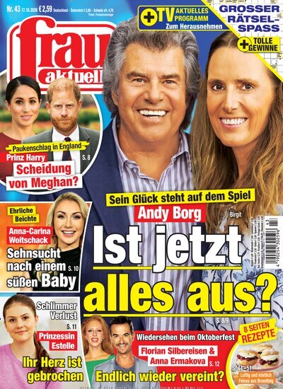 Titelbild der Ausgabe 43/2026 von frau aktuell. Diese Zeitschrift und viele weitere Frauenzeitschriften als Abo oder epaper bei United Kiosk online kaufen.