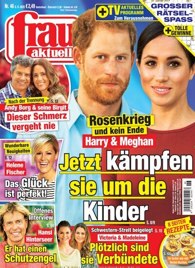 Titelbild der Ausgabe 46/2025 von frau aktuell. Diese Zeitschrift und viele weitere Frauenzeitschriften als Abo oder epaper bei United Kiosk online kaufen.