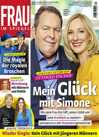 Titelbild der Ausgabe 13/2023 von Frau im Spiegel. Diese Zeitschrift und viele weitere Frauenzeitschriften als Abo oder epaper bei United Kiosk online kaufen.
