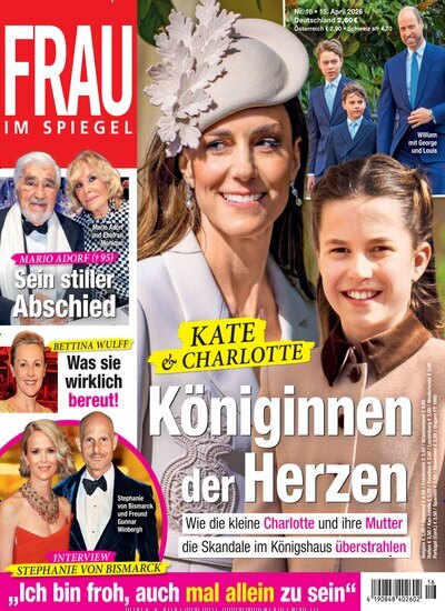 Titelbild der Ausgabe 16/2026 von Frau im Spiegel. Diese Zeitschrift und viele weitere Frauenzeitschriften als Abo oder epaper bei United Kiosk online kaufen.