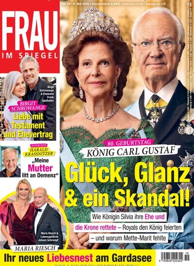 Titelbild der Ausgabe 19/2026 von Frau im Spiegel. Diese Zeitschrift und viele weitere Frauenzeitschriften als Abo oder epaper bei United Kiosk online kaufen.