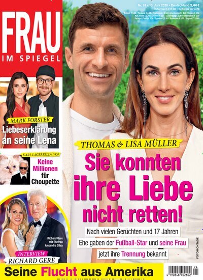 Titelbild der Ausgabe 24/2026 von Frau im Spiegel. Diese Zeitschrift und viele weitere Frauenzeitschriften als Abo oder epaper bei United Kiosk online kaufen.