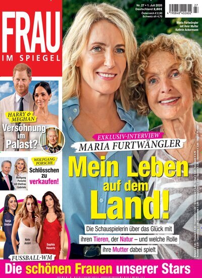 Titelbild der Ausgabe 27/2026 von Frau im Spiegel. Diese Zeitschrift und viele weitere Frauenzeitschriften als Abo oder epaper bei United Kiosk online kaufen.