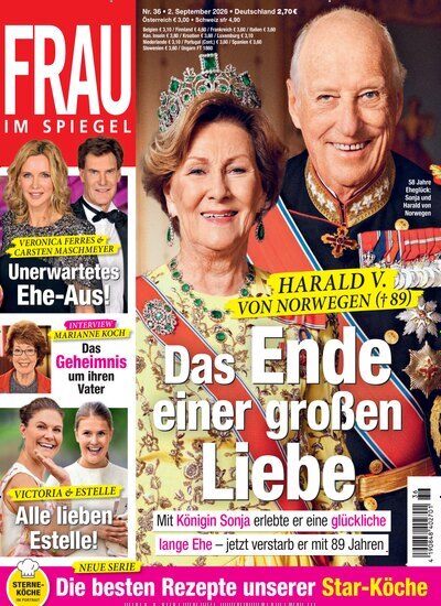 Titelbild der Ausgabe 36/2026 von Frau im Spiegel. Diese Zeitschrift und viele weitere Frauenzeitschriften als Abo oder epaper bei United Kiosk online kaufen.
