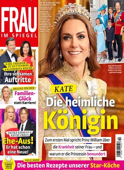 Titelbild der Ausgabe 42/2025 von Frau im Spiegel. Diese Zeitschrift und viele weitere Frauenzeitschriften als Abo oder epaper bei United Kiosk online kaufen.
