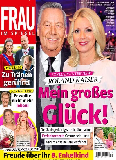 Titelbild der Ausgabe 44/2025 von Frau im Spiegel. Diese Zeitschrift und viele weitere Frauenzeitschriften als Abo oder epaper bei United Kiosk online kaufen.
