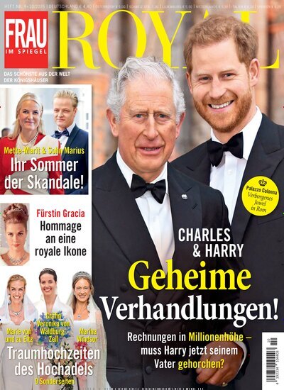 Titelbild der Ausgabe 10/2026 von Frau im Spiegel Royal. Diese Zeitschrift und viele weitere Frauenzeitschriften als Abo oder epaper bei United Kiosk online kaufen.