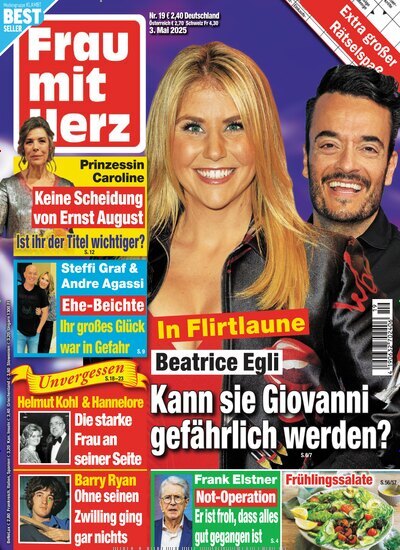 Titelbild der Ausgabe 19/2025 von Frau mit Herz. Diese Zeitschrift und viele weitere Frauenzeitschriften als Abo oder epaper bei United Kiosk online kaufen.