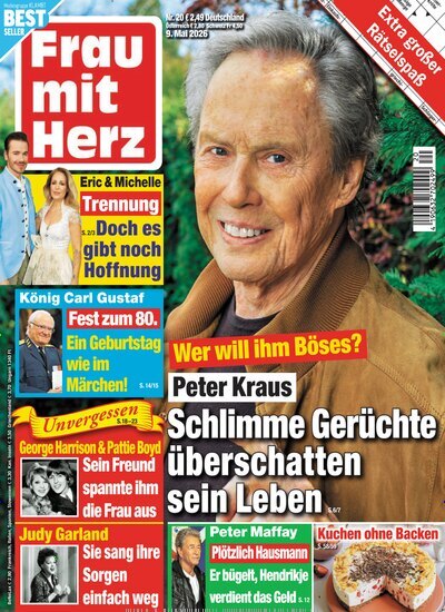Titelbild der Ausgabe 20/2026 von Frau mit Herz. Diese Zeitschrift und viele weitere Frauenzeitschriften als Abo oder epaper bei United Kiosk online kaufen.