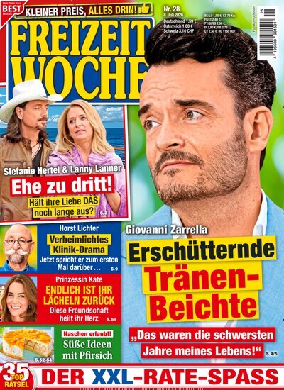 Titelbild der Ausgabe 28/2026 von Freizeitwoche. Diese Zeitschrift und viele weitere Frauenzeitschriften als Abo oder epaper bei United Kiosk online kaufen.