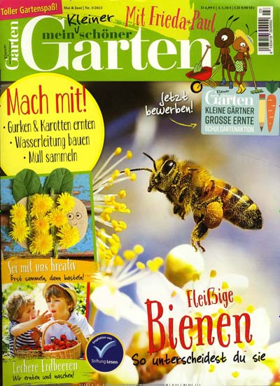 Titelbild der Ausgabe 3/2023 von Frieda & Paul - Mein kleiner schöner Garten. Diese Zeitschrift und viele weitere Gartenzeitschriften und Wohnzeitschriften als Abo oder epaper bei United Kiosk online kaufen.