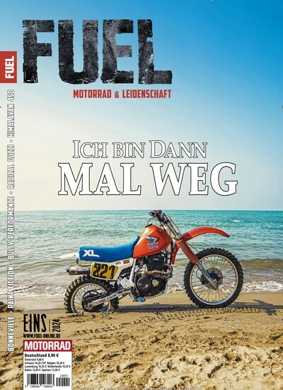 Titelbild der Ausgabe 1/2024 von Fuel. Diese Zeitschrift und viele weitere Automagazine und Motorradzeitschriften als Abo oder epaper bei United Kiosk online kaufen.