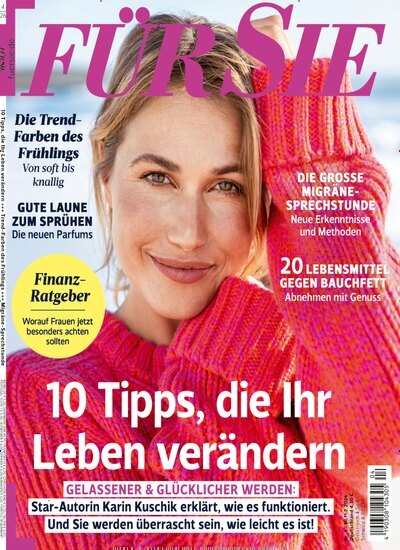 Titelbild der Ausgabe 4/2026 von Für Sie. Diese Zeitschrift und viele weitere Frauenzeitschriften als Abo oder epaper bei United Kiosk online kaufen.