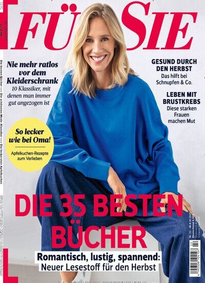 Titelbild der Ausgabe 22/2025 von Für Sie. Diese Zeitschrift und viele weitere Frauenzeitschriften als Abo oder epaper bei United Kiosk online kaufen.