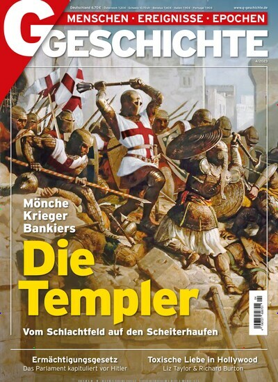 Titelbild der Ausgabe 4/2023 von G Geschichte. Diese Zeitschrift und viele weitere Reisemagazine, Freizeitmagazine und Wissensmagazine als Abo oder epaper bei United Kiosk online kaufen.