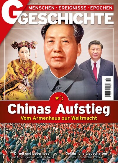 Titelbild der Ausgabe 10/2025 von G Geschichte. Diese Zeitschrift und viele weitere Reisemagazine, Freizeitmagazine und Wissensmagazine als Abo oder epaper bei United Kiosk online kaufen.