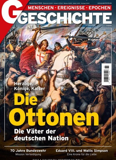 Titelbild der Ausgabe 11/2025 von G Geschichte. Diese Zeitschrift und viele weitere Reisemagazine, Freizeitmagazine und Wissensmagazine als Abo oder epaper bei United Kiosk online kaufen.