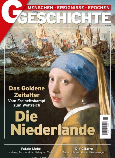 Titelbild der Ausgabe 12/2025 von G Geschichte. Diese Zeitschrift und viele weitere Reisemagazine, Freizeitmagazine und Wissensmagazine als Abo oder epaper bei United Kiosk online kaufen.