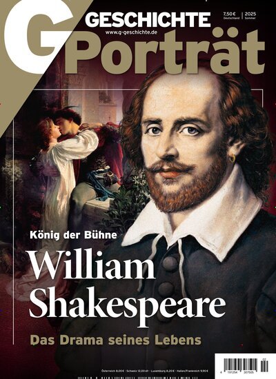 Titelbild der Ausgabe 2/2025 von G Geschichte Porträt. Diese Zeitschrift und viele weitere Reisemagazine, Freizeitmagazine und Wissensmagazine als Abo oder epaper bei United Kiosk online kaufen.