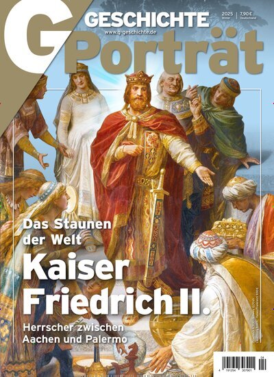 Titelbild der Ausgabe 4/2025 von G Geschichte Porträt. Diese Zeitschrift und viele weitere Reisemagazine, Freizeitmagazine und Wissensmagazine als Abo oder epaper bei United Kiosk online kaufen.