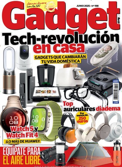 Titelbild der Ausgabe 198/2025 von Gadget & PC. Diese Zeitschrift und viele weitere Computerzeitschriften, Tabletmagazine und Smartphonemagazine als Abo oder epaper bei United Kiosk online kaufen.