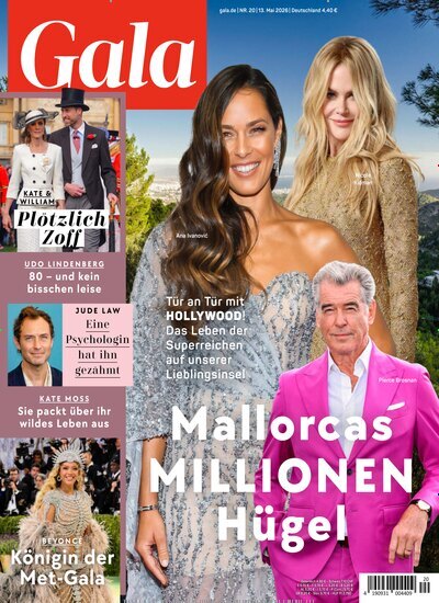 Titelbild der Ausgabe 20/2026 von Gala. Diese Zeitschrift und viele weitere Lifestylemagazine und Peoplemagazine als Abo oder epaper bei United Kiosk online kaufen.