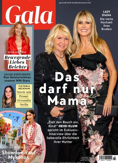 Titelbild der Ausgabe 22/2026 von Gala. Diese Zeitschrift und viele weitere Lifestylemagazine und Peoplemagazine als Abo oder epaper bei United Kiosk online kaufen.