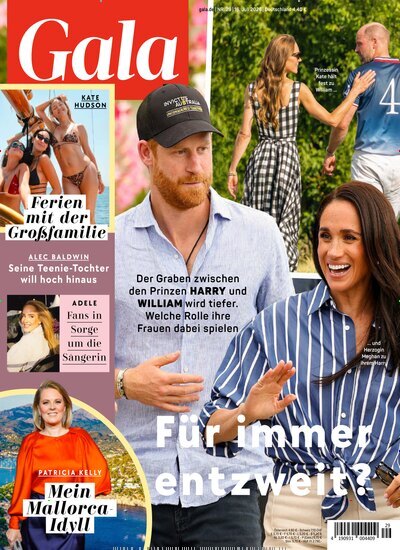 Titelbild der Ausgabe 29/2026 von Gala. Diese Zeitschrift und viele weitere Lifestylemagazine und Peoplemagazine als Abo oder epaper bei United Kiosk online kaufen.