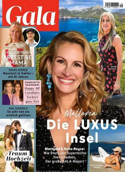 Titelbild der Ausgabe 31/2026 von Gala. Diese Zeitschrift und viele weitere Lifestylemagazine und Peoplemagazine als Abo oder epaper bei United Kiosk online kaufen.