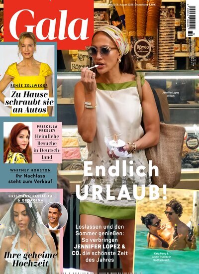 Titelbild der Ausgabe 32/2026 von Gala. Diese Zeitschrift und viele weitere Lifestylemagazine und Peoplemagazine als Abo oder epaper bei United Kiosk online kaufen.