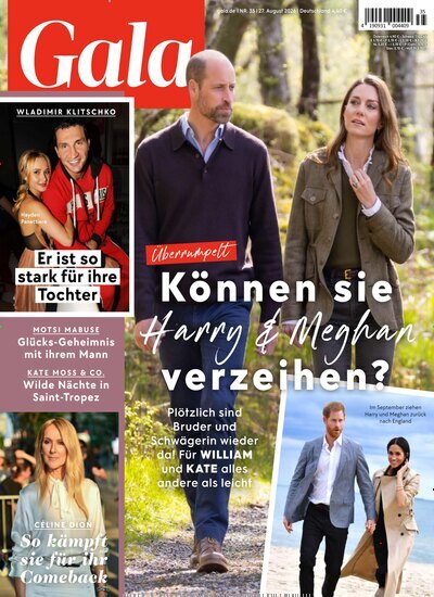 Titelbild der Ausgabe 35/2026 von Gala. Diese Zeitschrift und viele weitere Lifestylemagazine und Peoplemagazine als Abo oder epaper bei United Kiosk online kaufen.