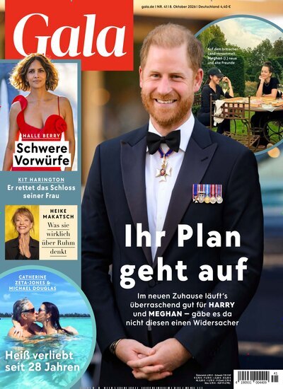 Titelbild der Ausgabe 41/2026 von Gala. Diese Zeitschrift und viele weitere Lifestylemagazine und Peoplemagazine als Abo oder epaper bei United Kiosk online kaufen.