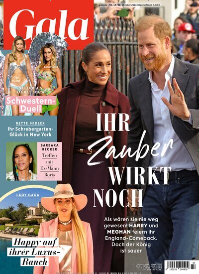 Titelbild der Ausgabe 43/2026 von Gala. Diese Zeitschrift und viele weitere Lifestylemagazine und Peoplemagazine als Abo oder epaper bei United Kiosk online kaufen.