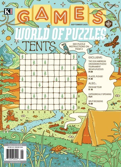 Titelbild der Ausgabe 9/2026 von Games World of Puzzles. Diese Zeitschrift und viele weitere Groschenromane und Rätselhefte als Abo oder epaper bei United Kiosk online kaufen.