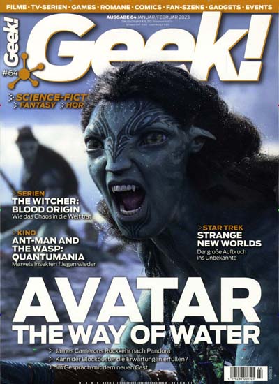 Titelbild der Ausgabe 64/2022 von Geek!. Diese Zeitschrift und viele weitere Reisemagazine, Freizeitmagazine und Wissensmagazine als Abo oder epaper bei United Kiosk online kaufen.