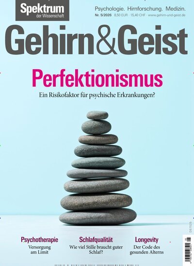 Titelbild der Ausgabe 5/2026 von Gehirn & Geist. Diese Zeitschrift und viele weitere Reisemagazine, Freizeitmagazine und Wissensmagazine als Abo oder epaper bei United Kiosk online kaufen.