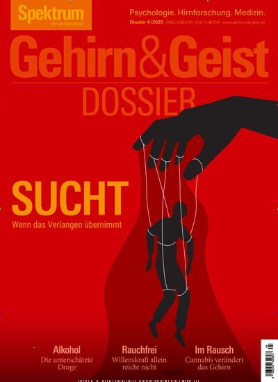 Titelbild der Ausgabe 4/2025 von Gehirn & Geist Dossier. Diese Zeitschrift und viele weitere Reisemagazine, Freizeitmagazine und Wissensmagazine als Abo oder epaper bei United Kiosk online kaufen.