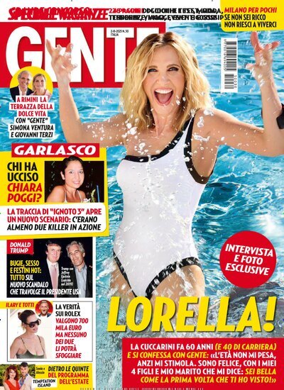 Titelbild der Ausgabe 30/2025 von Gente. Diese Zeitschrift und viele weitere Lifestylemagazine und Peoplemagazine als Abo oder epaper bei United Kiosk online kaufen.
