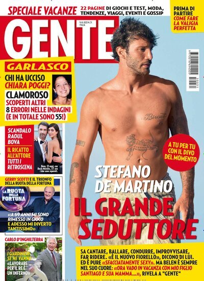 Titelbild der Ausgabe 31/2025 von Gente. Diese Zeitschrift und viele weitere Lifestylemagazine und Peoplemagazine als Abo oder epaper bei United Kiosk online kaufen.